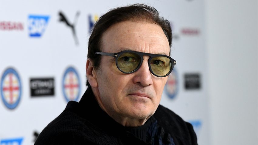 Melbourne Heart FC Manager Mombaerts